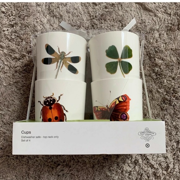 NEW JOHN DERIAN for Target Melamine Tumbler Set - Picture 3 of 3